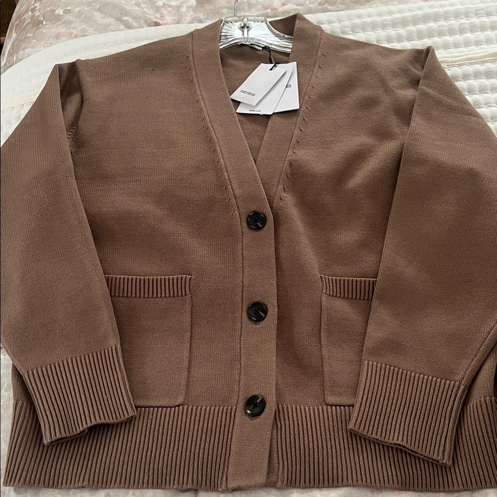 Reiss Cardigan Sweater. NWT Size Small